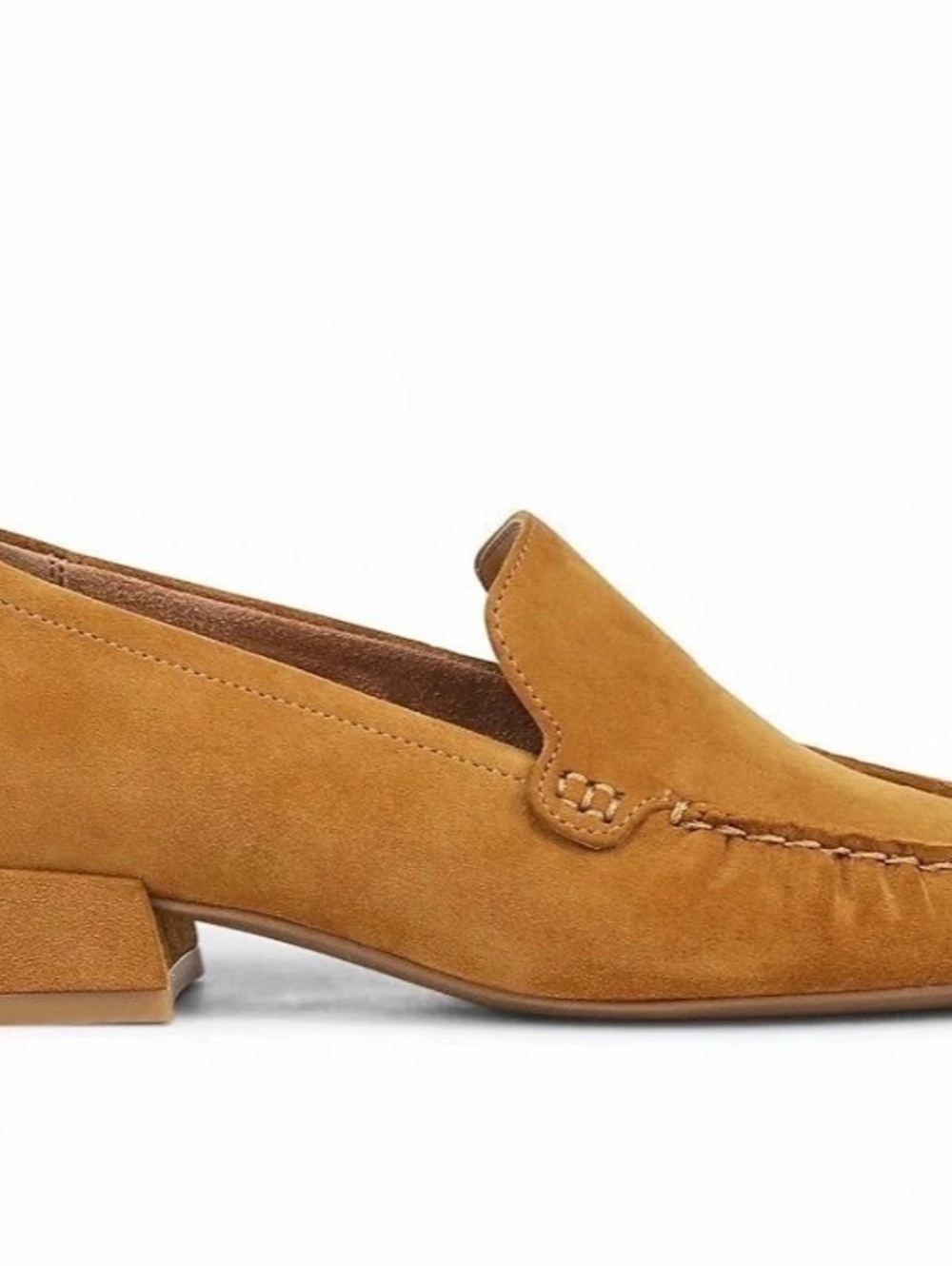 Vionic Pilar Loafer Suede - Golden Suede Brown